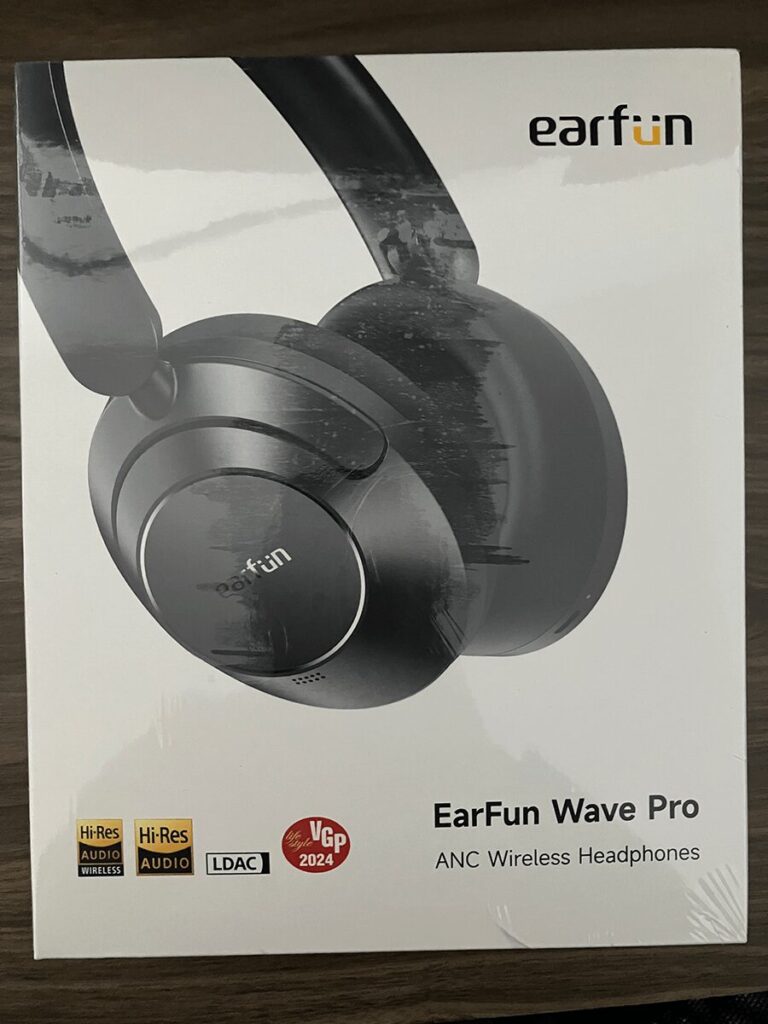 EarFun Wave Pro 購入した製品の開封前の画像